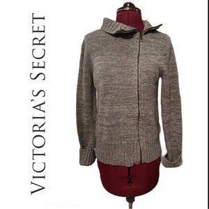 100% Cotton Victoria's Secret Zipper Sweater Size